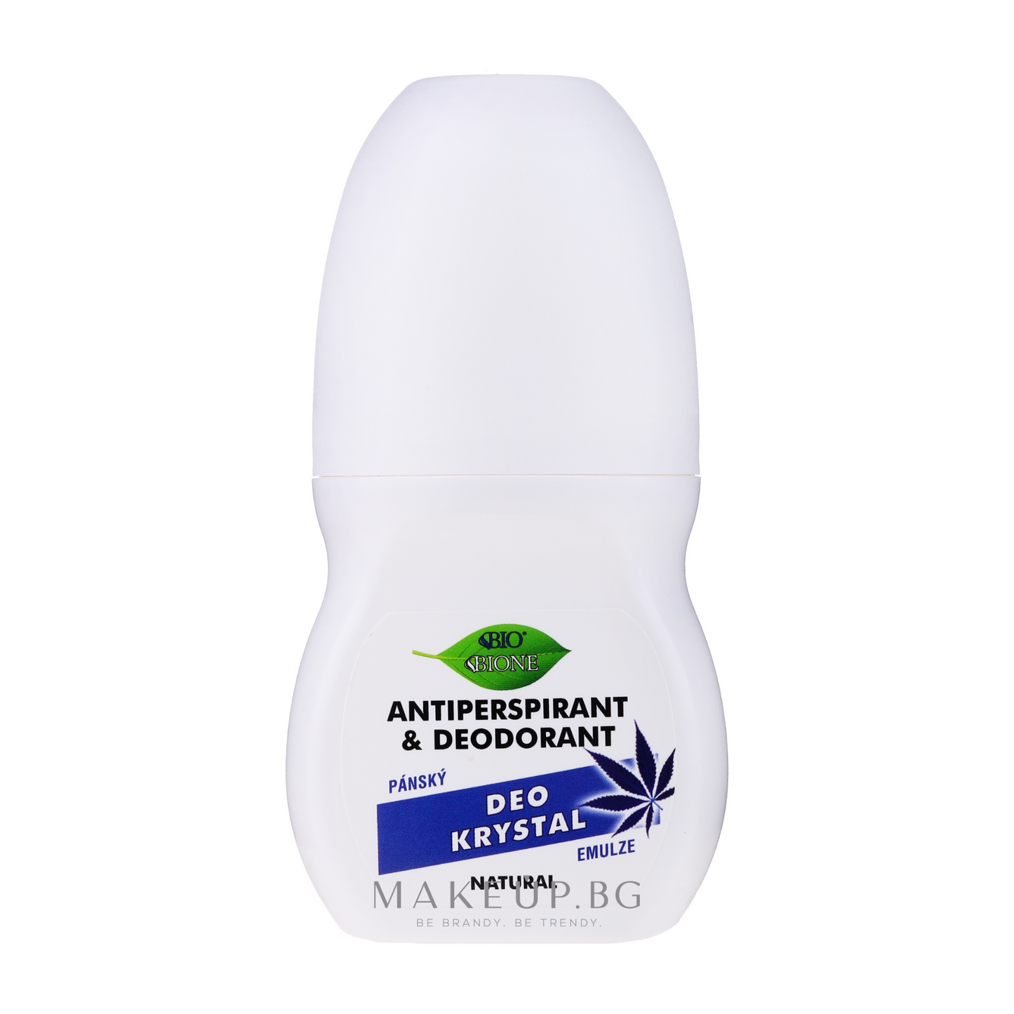 Deodorant roll-on natural pentru bărbați cu cânepă – 80 ml, fără aluminiu și parabeni
