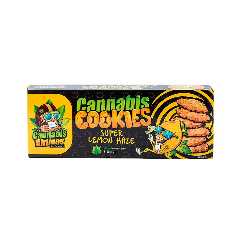 Biscuiți cu lămâie și CBD – crocanți, aromați și relaxanți