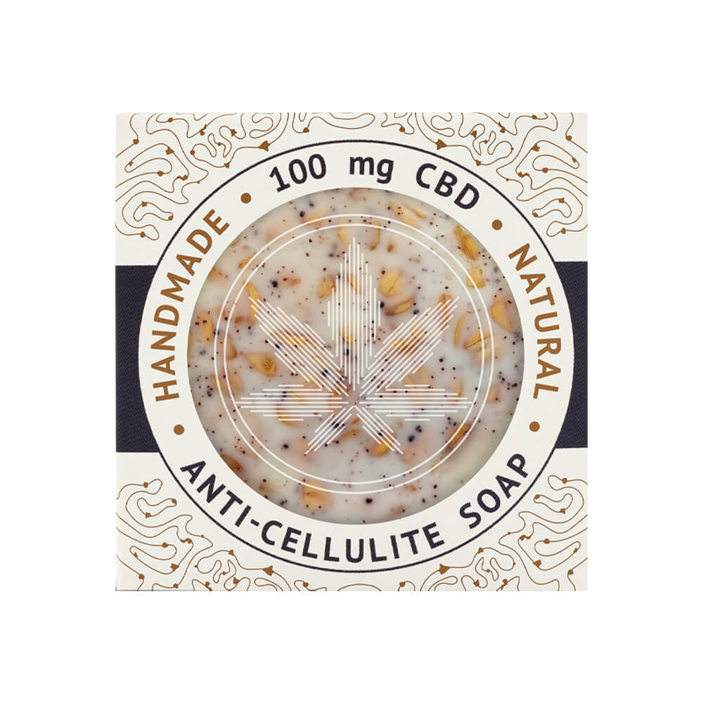Săpun Cannaline Anti-Cellulite cu 100 mg CBD