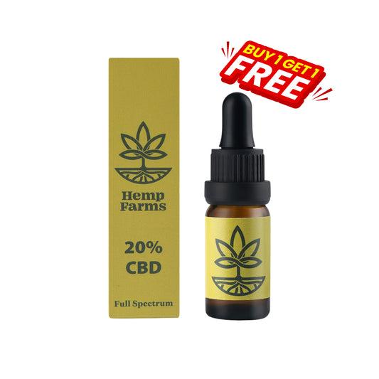 Ulei CBD Hemp Farms CBD Oil 20% 10ml. Full Spectrum