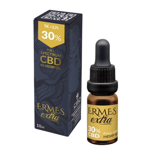 Ulei CBD Ermes 30% CBD Oil 3000mg. Canabidiol 10ml. Full Spectrum