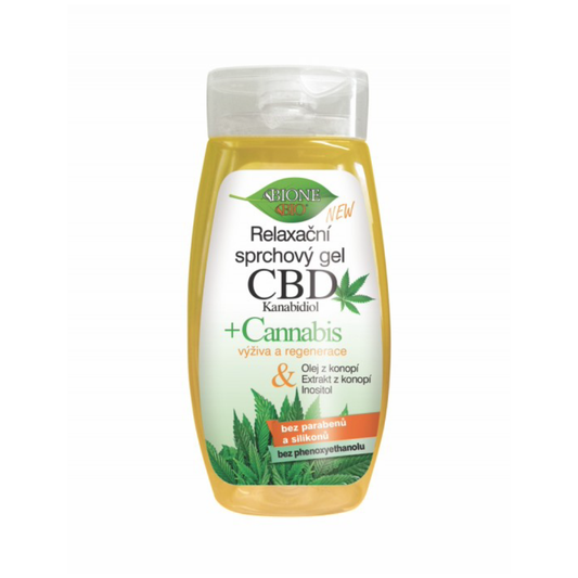 Gel de duș relaxant cu CBD - BIONE - 260 ml