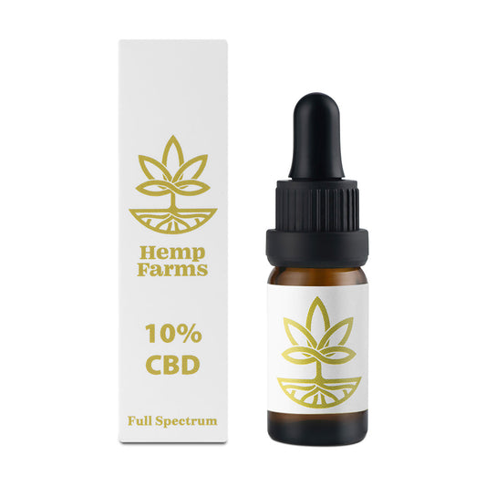 Ulei CBD Hemp Farms CBD Oil 10% 10ml. Full Spectrum