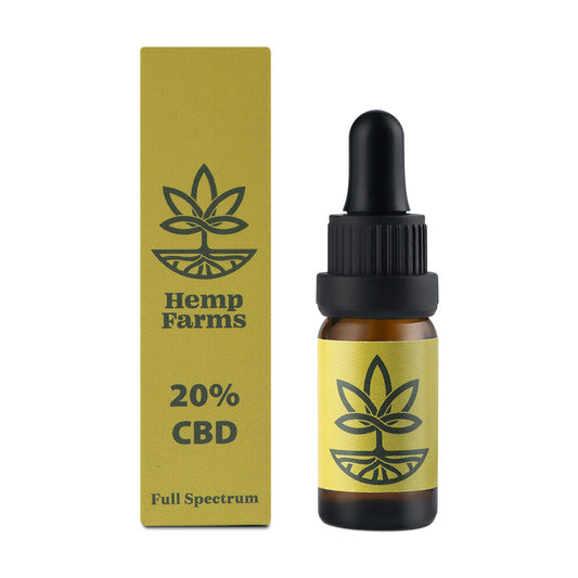 Ulei CBD Hemp Farms CBD Oil 20% 10ml. Full Spectrum