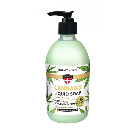 Săpun lichid cu ulei de cânepă 500 ml Palacio Cannabis