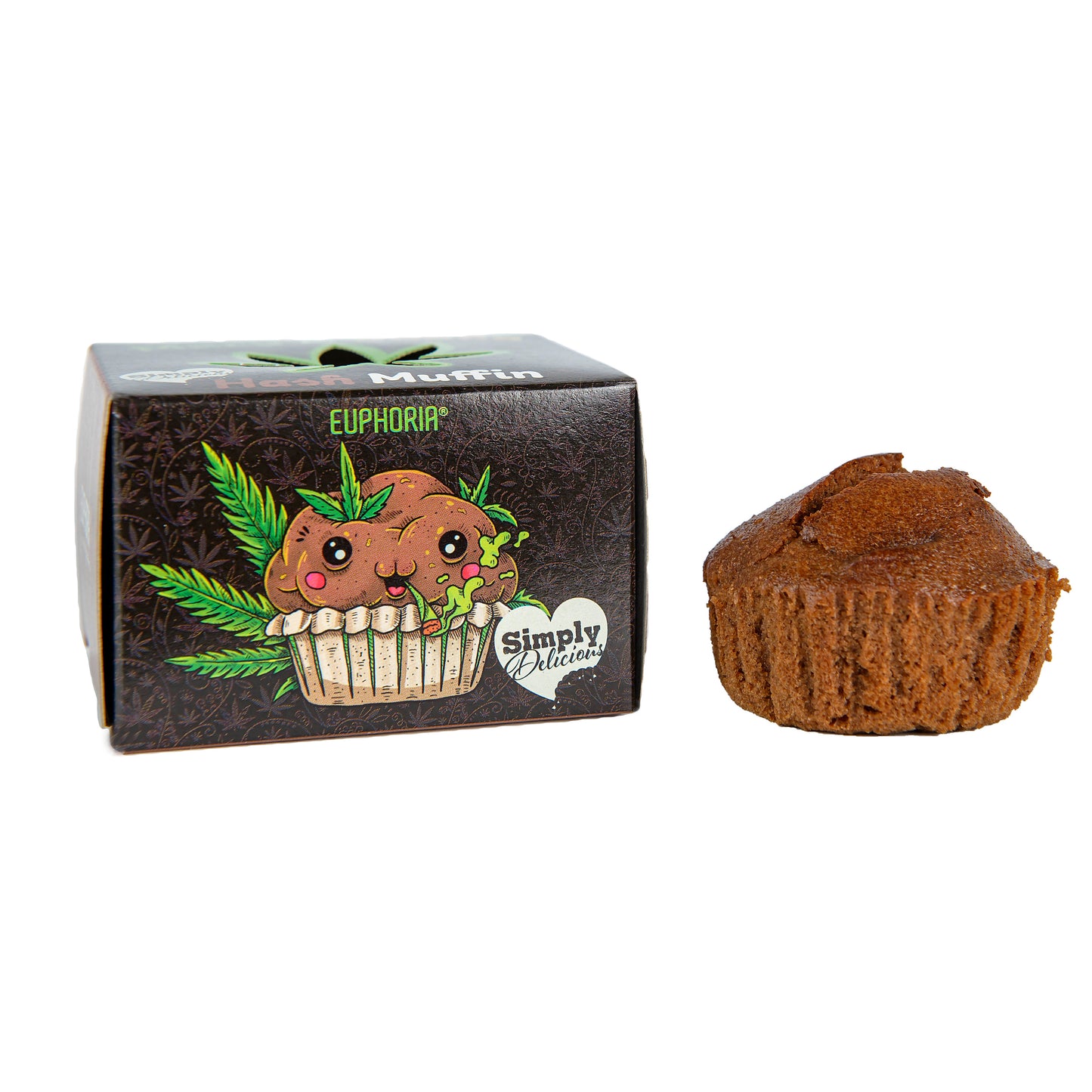 Mary & Juana Hash Muffin – Brioșă CBD cu aromă de ciocolată
